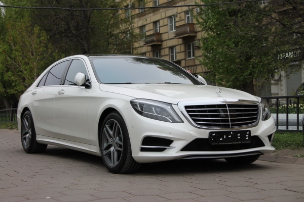 Mercedes S-klasse W222 White