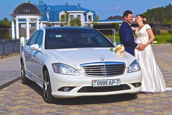 Mercedes W221 White (белый)