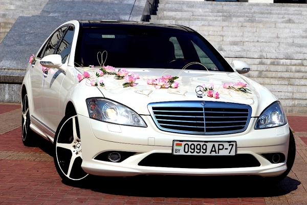 Mercedes W221 White (белый)