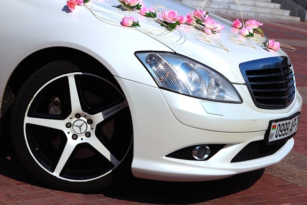 Mercedes W221 White (белый)