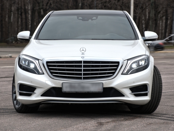 Mercedes S-klasse W222 White