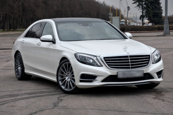 Mercedes S-klasse W222 White